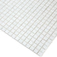 Pearl White 12x12 Glossy Uniform Square Glass Mosaic Tile (20 pack, 18.69 sq ft/case) - Sample