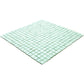 Light Blue-Green 12x12 Glossy Uniform Square Glass Mosaic Tile (20 pack, 18.69 sq ft/case) - Sample