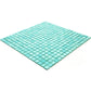 Mint Green 12x12 Glossy Uniform Square Glass Mosaic Tile (20 pack, 18.69 sq ft/case) - Sample