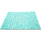 Mint Green 12x12 Glossy Uniform Square Glass Mosaic Tile (20 pack, 18.69 sq ft/case) - Sample