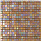 Gold Beige 12x12 Glossy Uniform Square Glass Mosaic Tile (20 pack, 18.69 sq ft/case) - Sample