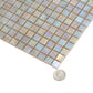 Hazelnut Beige 12x12 Glossy Uniform Square Glass Mosaic Tile (20 pack, 18.69 sq ft/case) - Sample