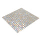 Hazelnut Beige 12x12 Glossy Uniform Square Glass Mosaic Tile (20 pack, 18.69 sq ft/case) - Sample