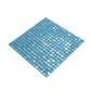 Sea Blue 12x12 Glossy Uniform Square Glass Mosaic Tile (20 pack, 18.69 sq ft/case) - Sample