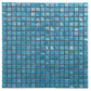 Sea Blue 12x12 Glossy Uniform Square Glass Mosaic Tile (20 pack, 18.69 sq ft/case) - Sample
