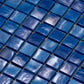 Navy Blue 12x12 Glossy Uniform Square Glass Mosaic Tile (20 pack, 18.69 sq ft/case)