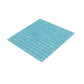 Cyan Blue 12x12 Uniform Square Glossy Glass Mosaic Tile (20 pack, 20 sq ft/case)