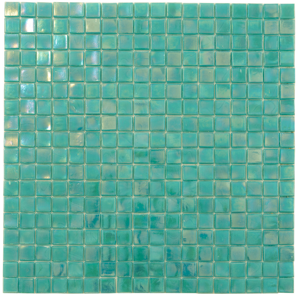 Dark Ocean Green 12x12 Glossy Uniform Square Glass Mosaic Tile (20 pack, 18.69 sq ft/case)