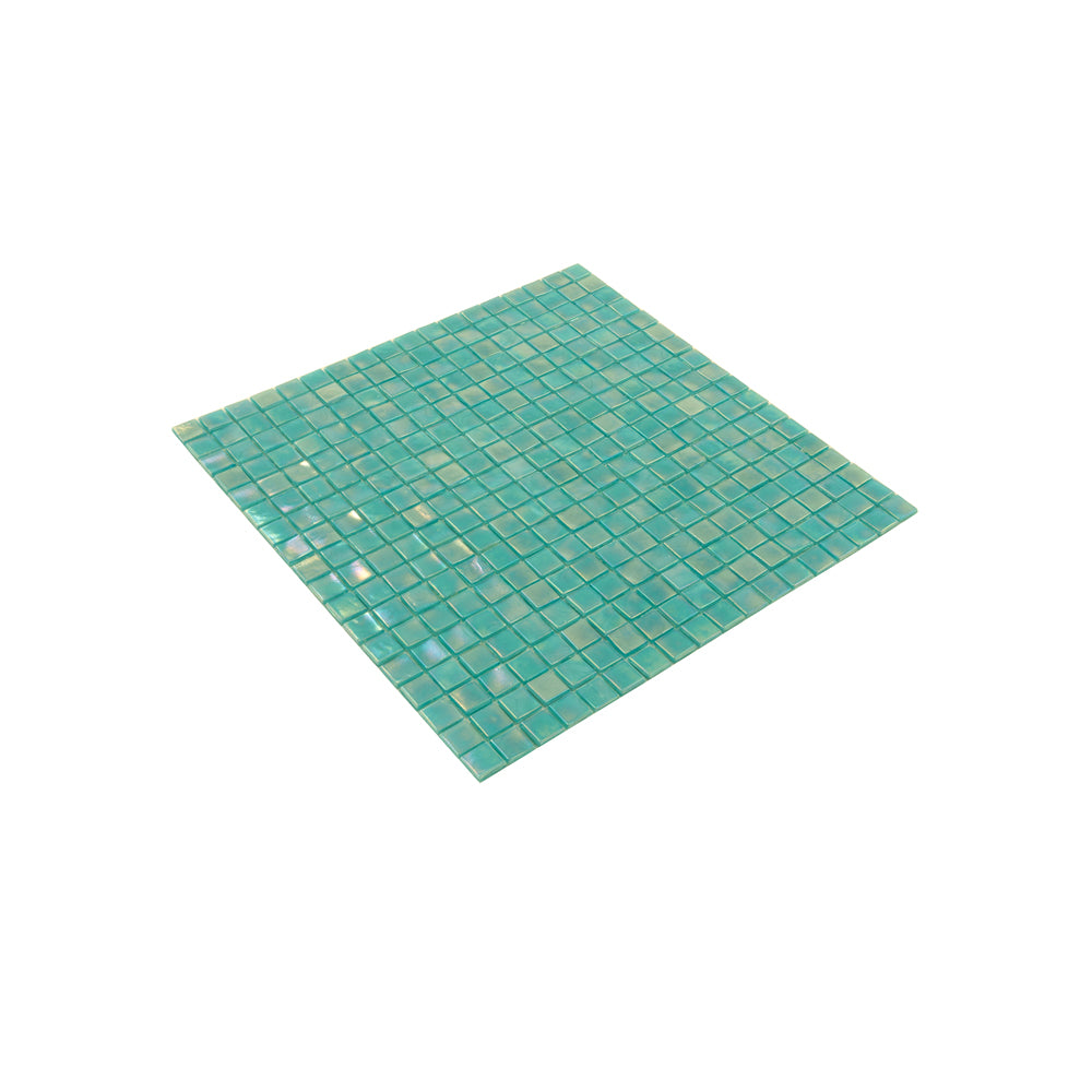 Dark Ocean Green 12x12 Glossy Uniform Square Glass Mosaic Tile (20 pack, 18.69 sq ft/case)