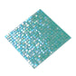 Dark Ocean Green 12x12 Glossy Uniform Square Glass Mosaic Tile (20 pack, 18.69 sq ft/case)
