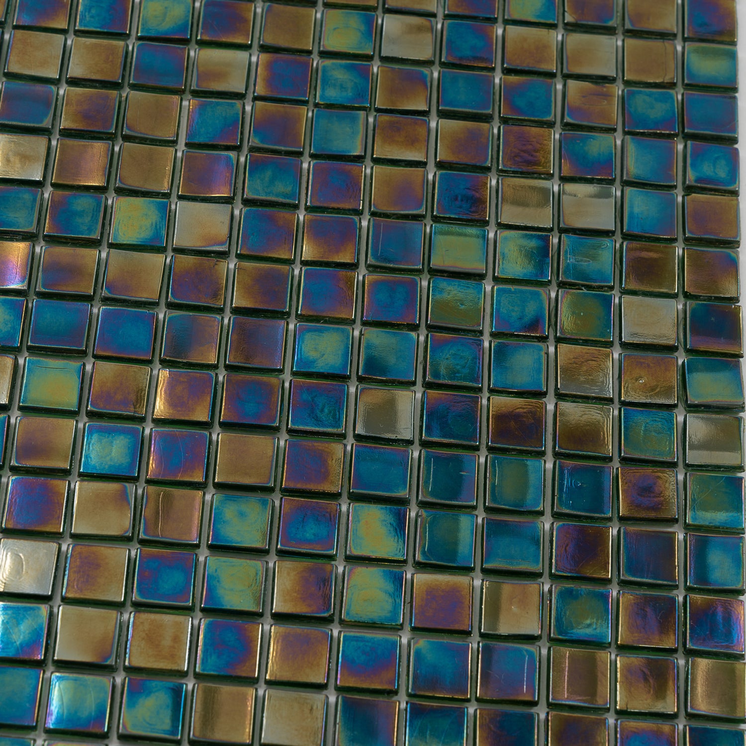 Rainbow Green 12x12 Glossy Uniform Square Glass Mosaic Tile (20 pack, 18.69 sq ft/case)