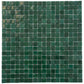 Bottle Green 12x12 Glossy Uniform Square Glass Mosaic Tile (20 pack, 18.69 sq ft/case)