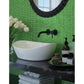 Forest Green 12x12 Glossy Uniform Square Glass Mosaic Tile (20 pack, 18.69 sq ft/case) - Sample