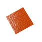Red-Orange 12x12 Glossy Uniform Square Glass Mosaic Tile (20 pack, 18.69 sq ft/case) - Sample