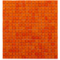 Red-Orange 12x12 Glossy Uniform Square Glass Mosaic Tile (20 pack, 18.69 sq ft/case) - Sample