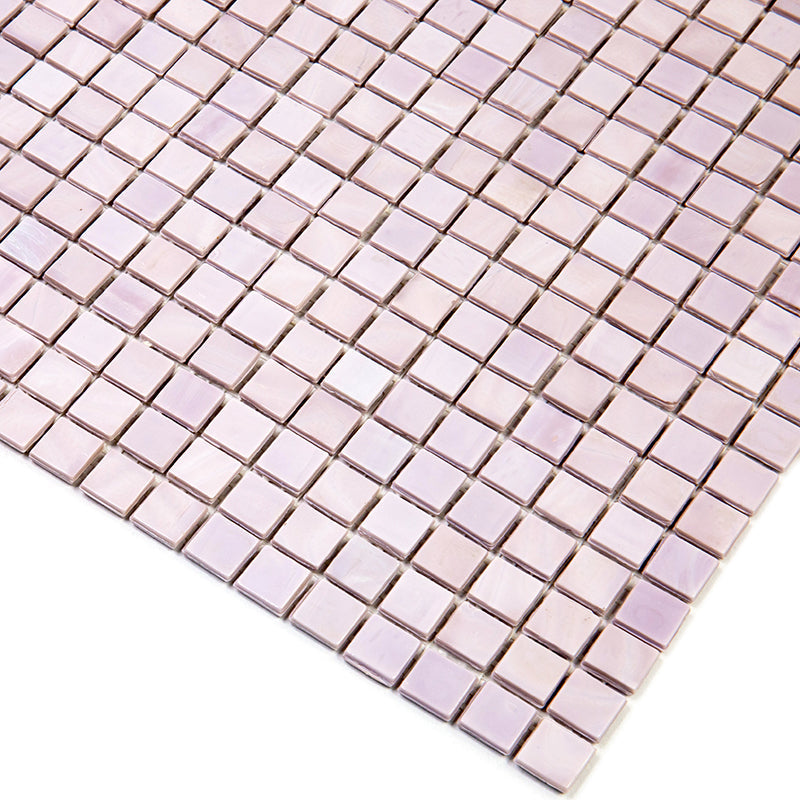 Lavander 12x12 Glossy Uniform Square Glass Mosaic Tile (20 pack, 18.69 sq ft/case) - Sample