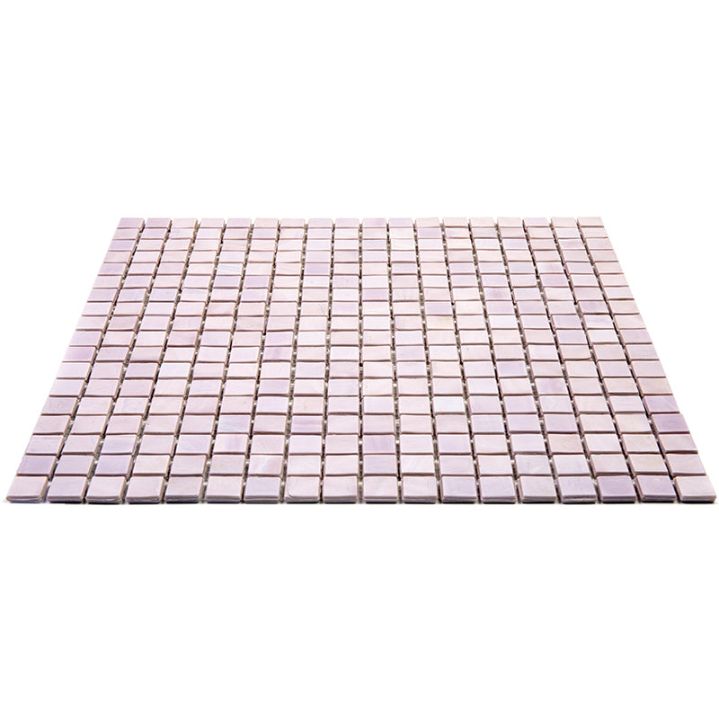 Lavander 12x12 Glossy Uniform Square Glass Mosaic Tile (20 pack, 18.69 sq ft/case) - Sample