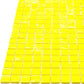 Yellow 12x12 Glossy Uniform Square Glass Mosaic Tile (20 pack, 18.69 sq ft/case) - Sample