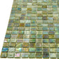 20-pack Skosh 11.6 in. x 11.6 in. Glossy Tortilla Brown Glass Mosaic Wall and Floor Tile (18.69 sq. ft./case)