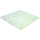 Light Bone White 12x12 Glossy Uniform Square Glass Mosaic Tile (20 pack, 18.69 sq ft/case)