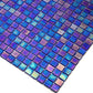 Shimmer Cobalt Blue 12x12 Glossy Uniform Square Glass Mosaic Tile (20 pack, 18.69 sq ft/case) - Sample