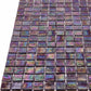 Wine Red 12x12 Glossy Uniform Square Glass Mosaic Tile (20 pack, 18.69 sq ft/case)