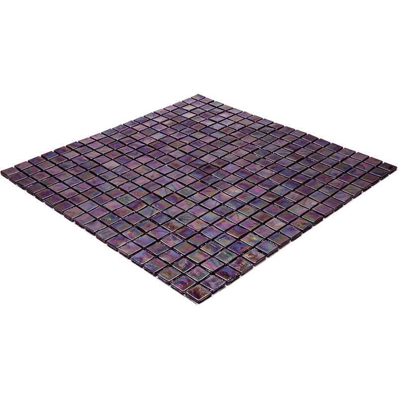 Wine Red 12x12 Glossy Uniform Square Glass Mosaic Tile (20 pack, 18.69 sq ft/case)