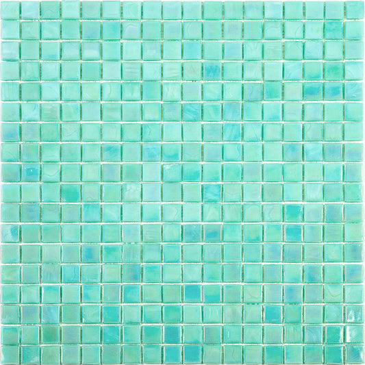 Winter Green 12x12 Glossy Uniform Square Glass Mosaic Tile (20 pack, 18.69 sq ft/case) - Sample