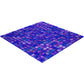 Tiffany Blue 12x12 Glossy Uniform Square Glass Mosaic Tile (20 pack, 18.69 sq ft/case) - Sample
