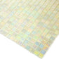 Rainbow White 12x12 Glossy Uniform Square Glass Mosaic Tile (20 pack, 18.69 sq ft/case) - Sample