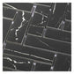 Black with White Vein 11x13 Polished Herringbone Glass Recycled Glass Mosaic Tile (10 pack, 9.63 sq ft/case)