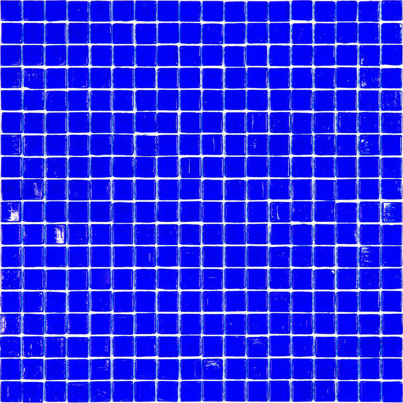Cobalt Blue 12x12 Glossy Uniform Square Glass Mosaic Tile (20 pack, 18.69 sq ft/case) - Sample