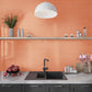 1x1 Cirkel Glossy Orange Glossy Orange Wall Tile