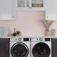 1X1 Cirkel Glossy Pink Tile