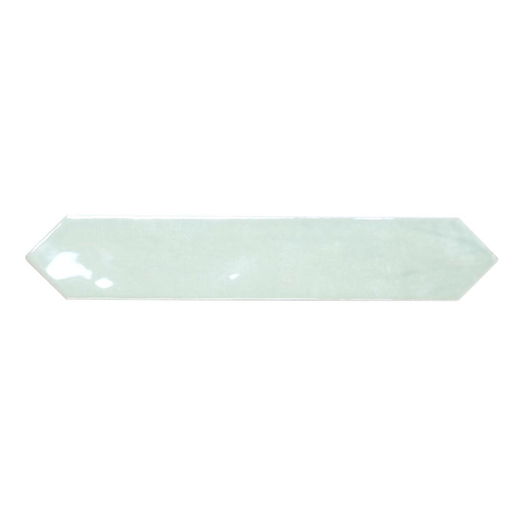 Pistachio Green 2x10 Glossy Picket Ceramic Tile (23 pack, 2.37 sq ft/case) - Sample