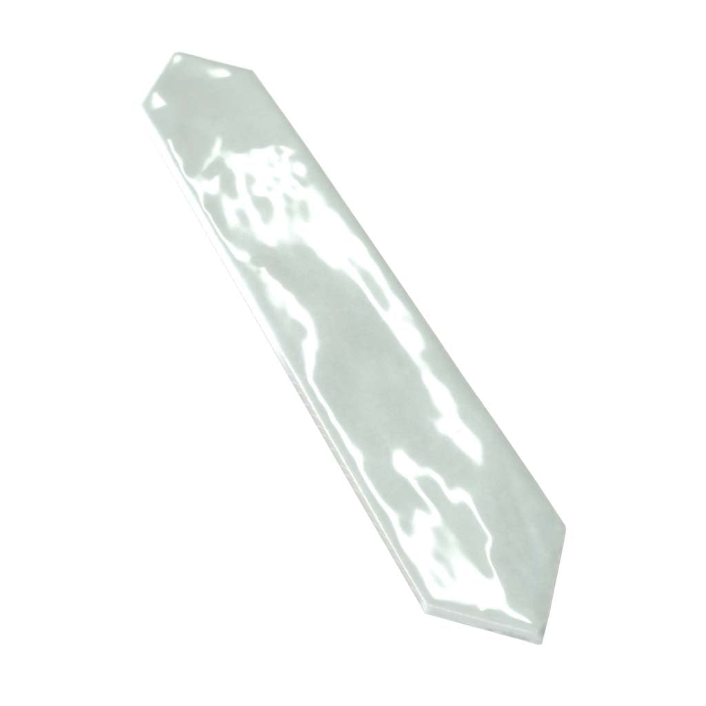 Pistachio Green 2x10 Glossy Picket Ceramic Tile (23 pack, 2.37 sq ft/case) - Sample