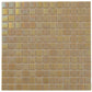 Beige 12x12 Uniform Square Glossy Glass Mosaic Tile (20 pack, 20 sq ft/case)