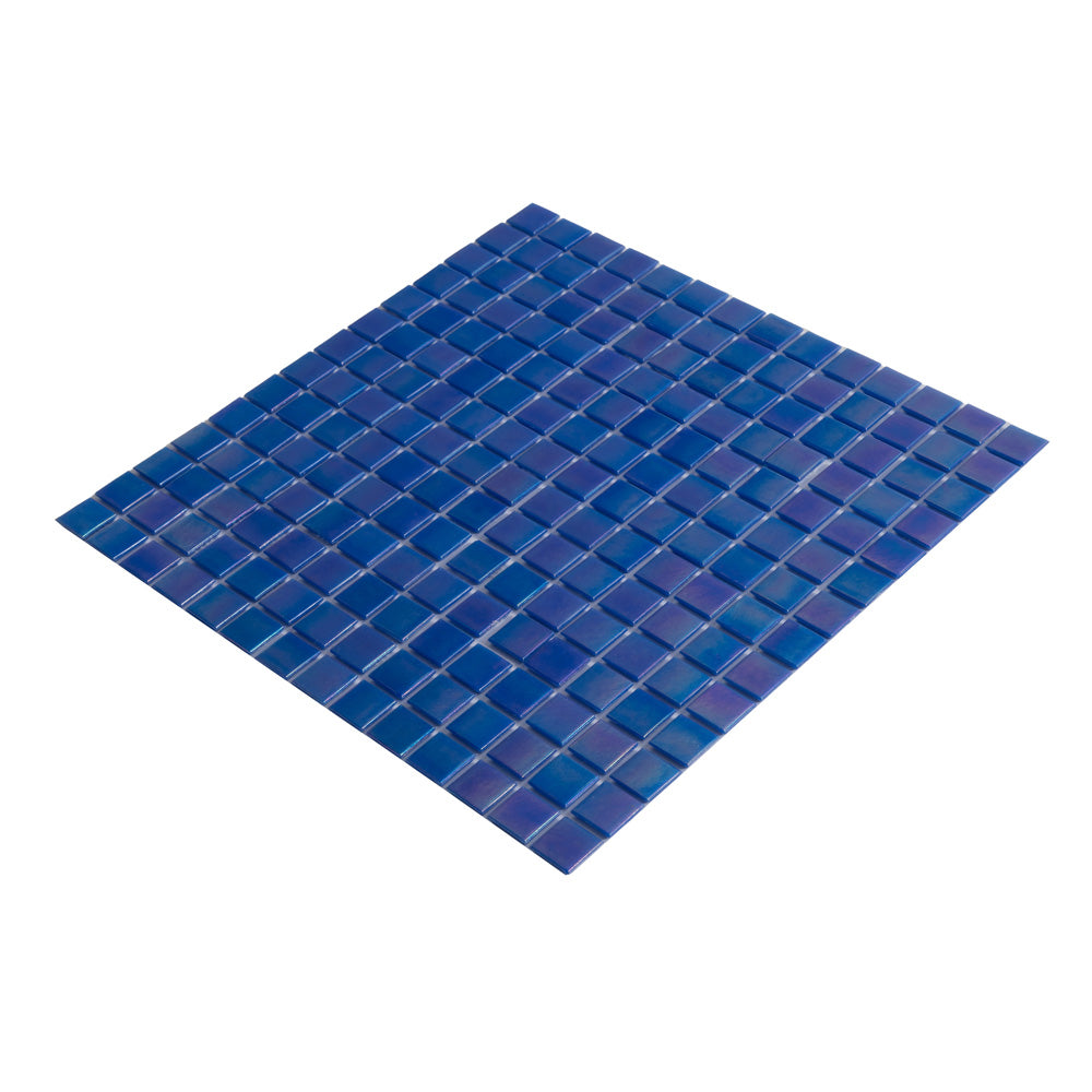 Royal Blue 12x12 Uniform Square Glossy Glass Mosaic Tile (20 pack, 20 sq ft/case)