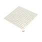 Cotton White 12x12 Uniform Square Glossy Glass Mosaic Tile (20 pack, 20 sq ft/case)
