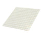 Cotton White 12x12 Uniform Square Glossy Glass Mosaic Tile (20 pack, 20 sq ft/case)