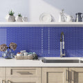 12x12 Cobalt Blue Glass Mosaic Tile