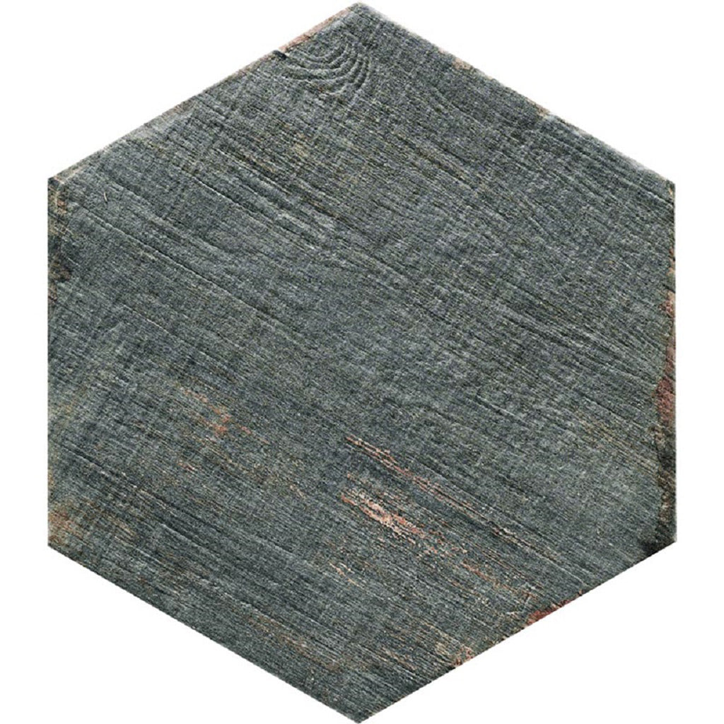 Dark Gray 14x14 Matte Hexagon Porcelain Tile (9 pack, 10.8 sq ft/case) - Sample
