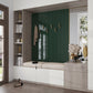 Green 2x8 Glossy Ceramic Subway Tile (60 pack, 6.48 sq ft/case)