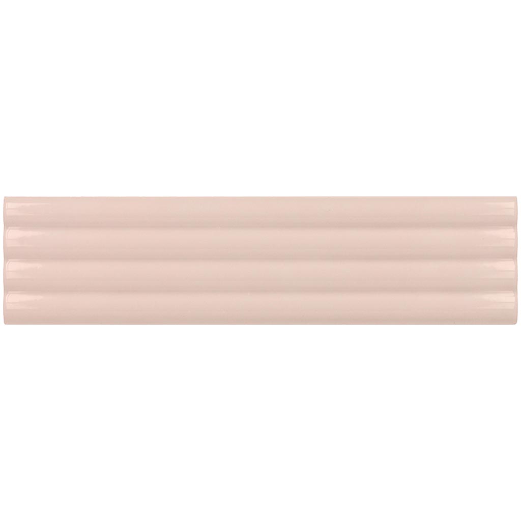 Pink 2x8 Glossy Ceramic Subway Deco Tile (38 pack, 4.09 sq ft/case)