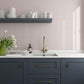 2x8 Pink Subway Ceramic Tile