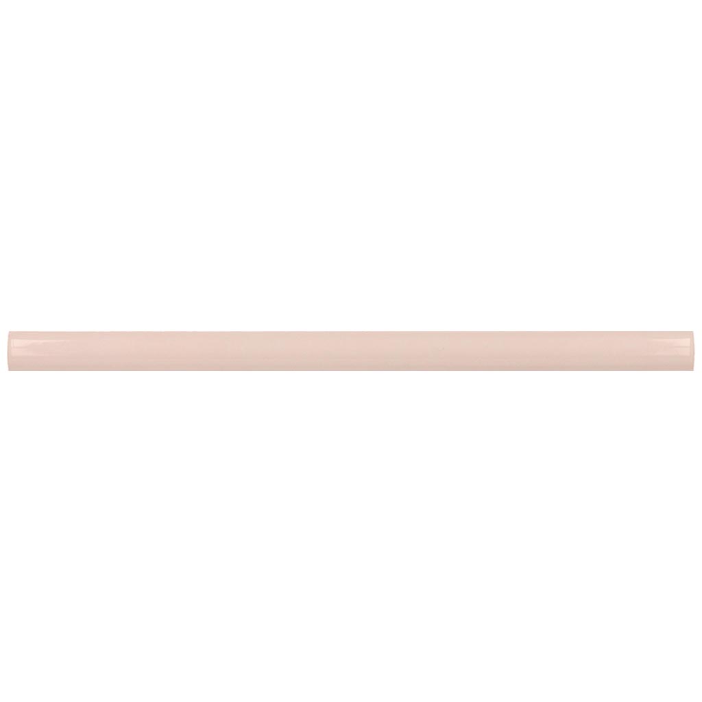 Pink Glossy Ceramic Pencil Tile Trims