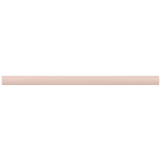 Pink Matte Ceramic Pencil Tile Trims