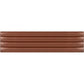Red 2x8 Glossy Ceramic Subway Deco Tile (38 pack, 4.09 sq ft/case)