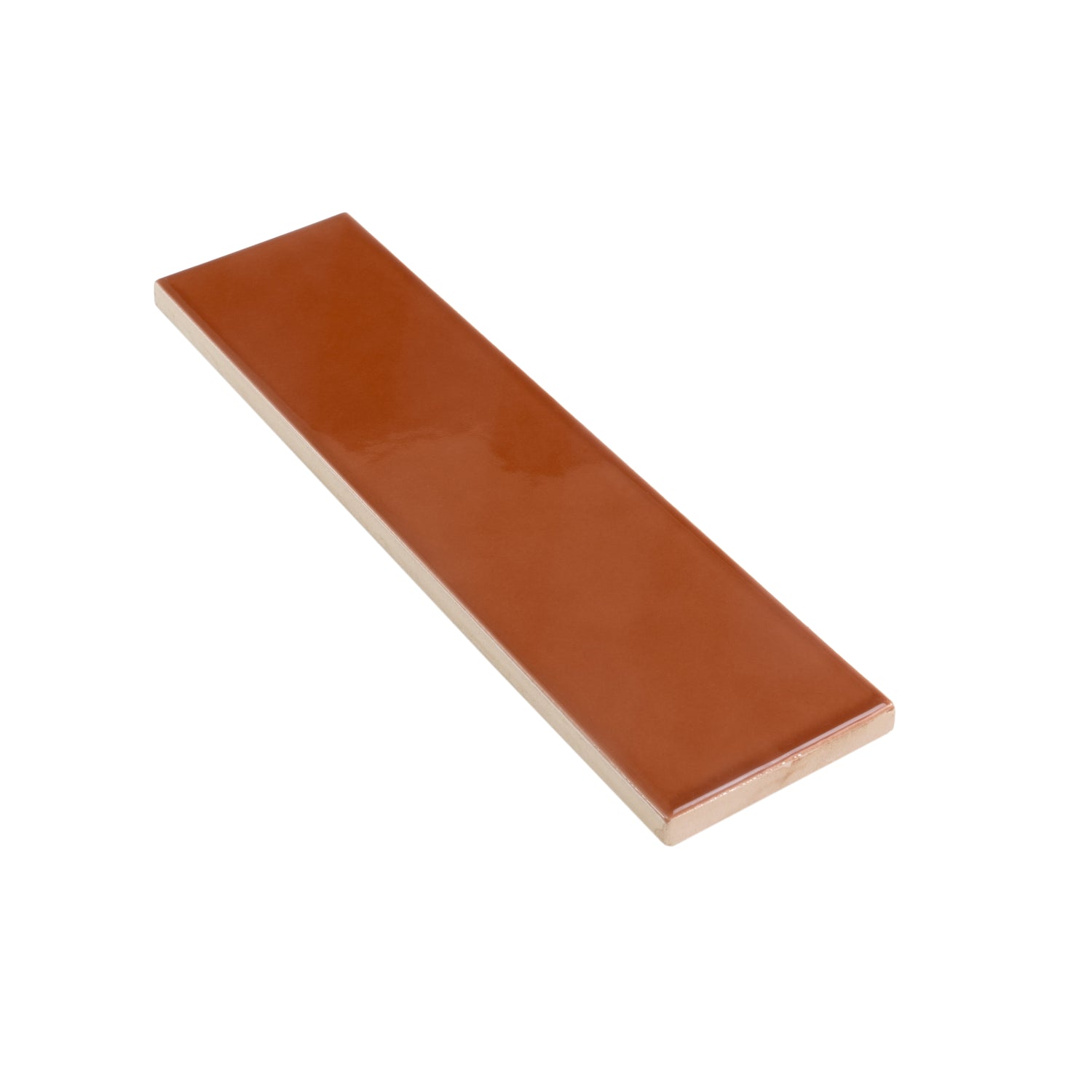 Red 2x8 Glossy Ceramic Subway Tile (50 pack, 5.38 sq ft/case)