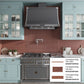 Red 2x8 Matte Ceramic Subway Deco Tile (38 pack, 4.1 sq ft/case)